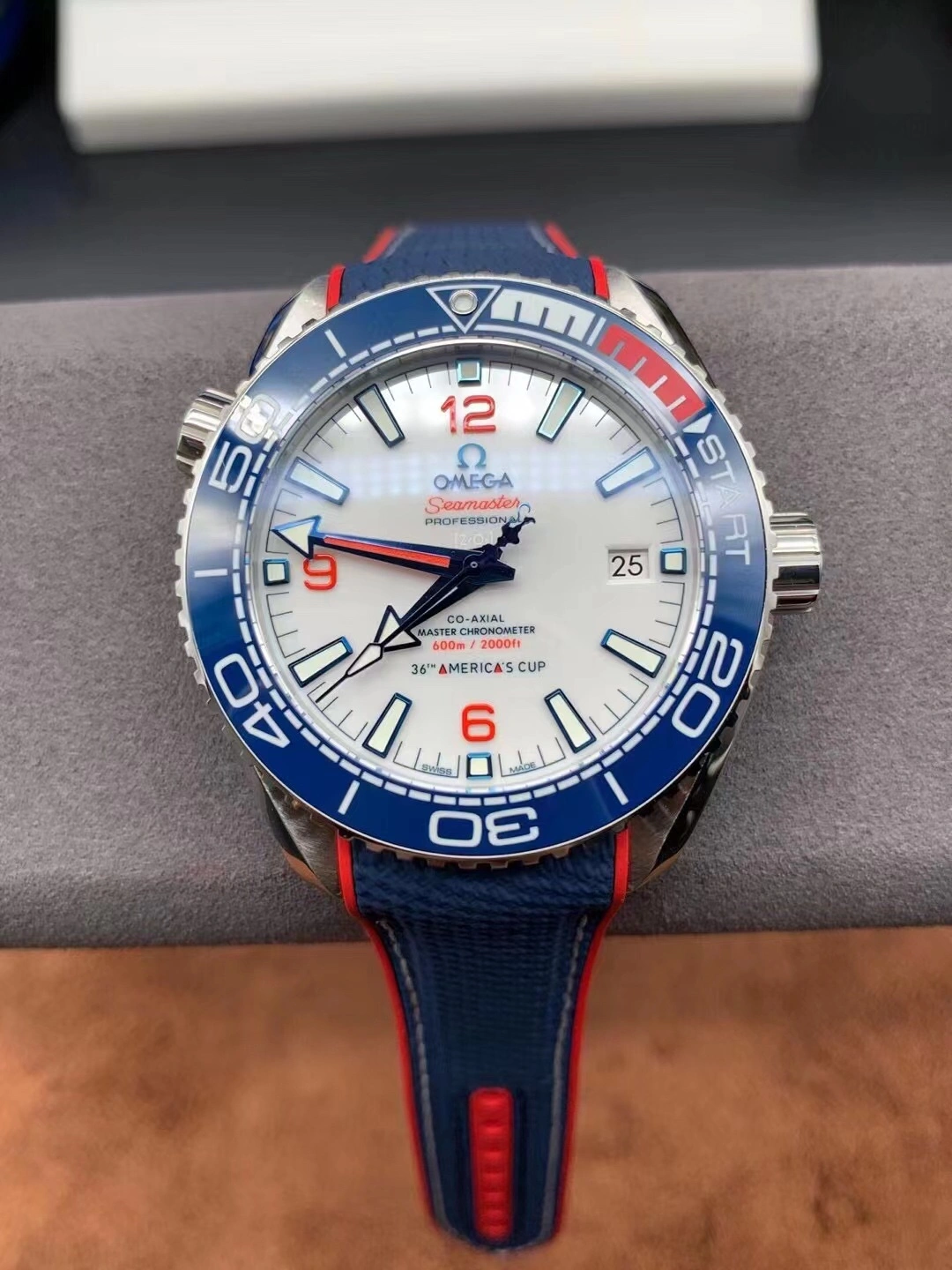 CBD Factory Omega Seamaster Planet Ocean 600M 43.5mm “36th America’s Cup” (215.32.43.21.04.001) 1:1 Super Clone – Dandong DD8900 Movement Contemporary 289